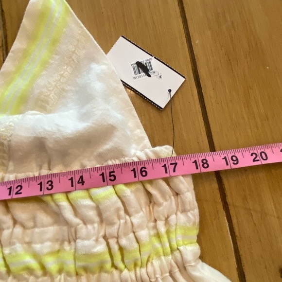 LEMLEM Women’s gete triangle halter maxi dress in lomi keylime NEW large - Picture 13 of 16